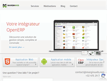 Tablet Screenshot of marginweb.com